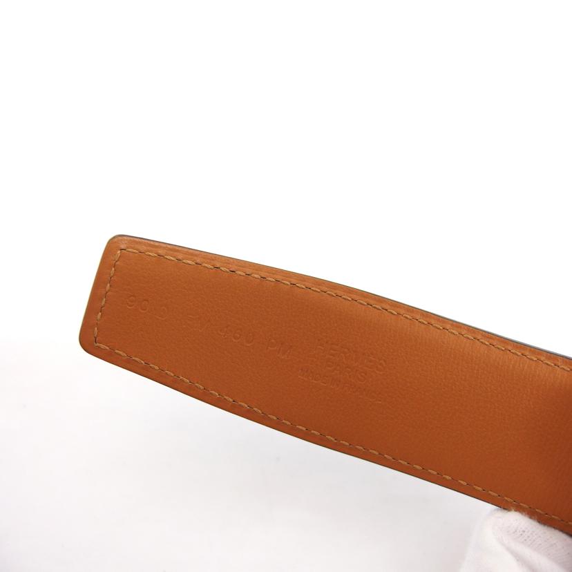 HERMES エルメス/Hバックル/シルバー金具レザーベルト/ブラック//D F********/ABランク/04