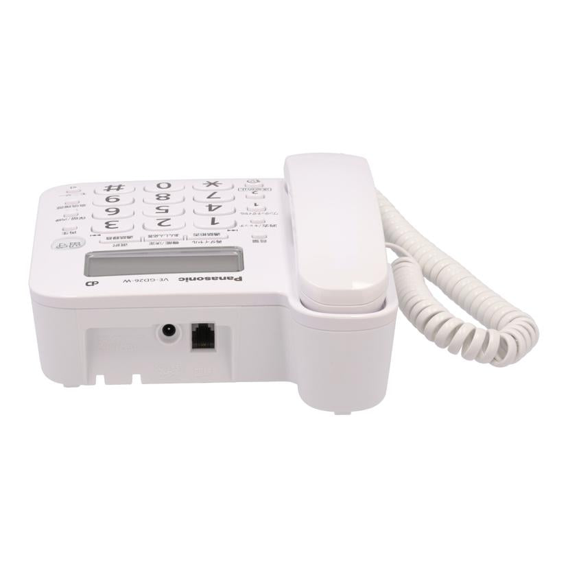 Panasonic パナソニック/コードレス電話機/VE-GD26DL-W//9KAFA093508/Cランク/64