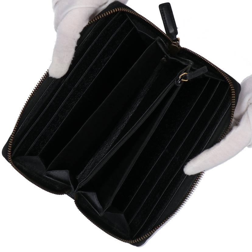 GUCCI グッチ/ウェブシェリーラインラウンドファスナー財布/435298//041**/ABランク/05