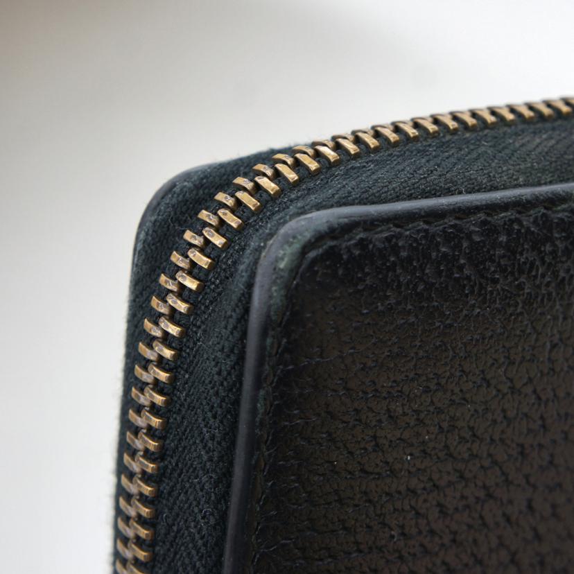 GUCCI グッチ/ウェブシェリーラインラウンドファスナー財布/435298//041**/ABランク/05