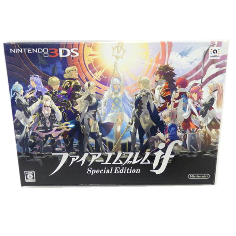 任天堂 任天堂/ファイアーエムブレムifスペシャルエディション/CTR-R-BFZJ//-/ABランク/88