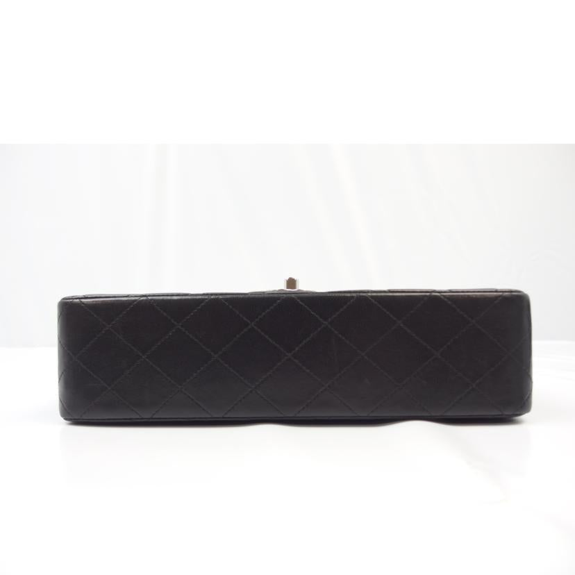 CHANEL シャネル/ラムスキンマトラッセWフラップチェーンショルダー25/シルバー金具/A01112//7730070/ABランク/83