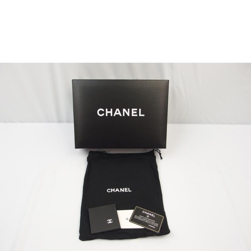 CHANEL シャネル/ラムスキンマトラッセWフラップチェーンショルダー25/シルバー金具/A01112//7730070/ABランク/83
