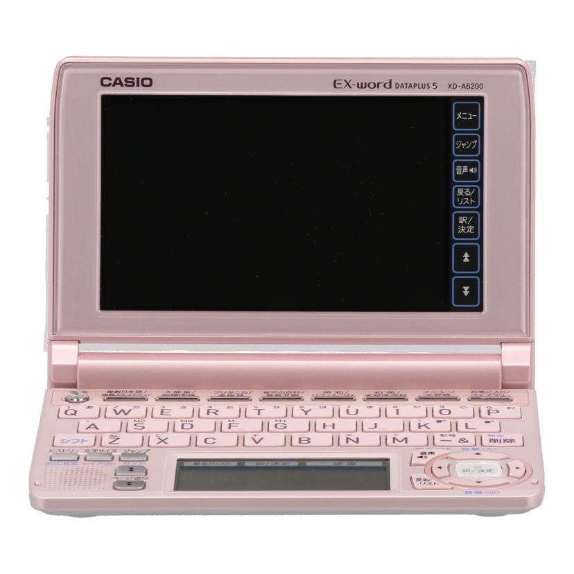 CASIO CASIO/電子辞書/XD-A6200PK//118BQ08UA009234/Aランク/69