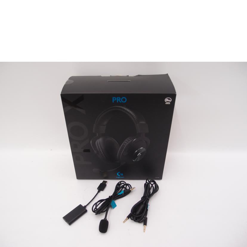 Logicool ロジクール/PRO Xゲーミングヘッドセット/G-PHS-003//008189/Aランク/69