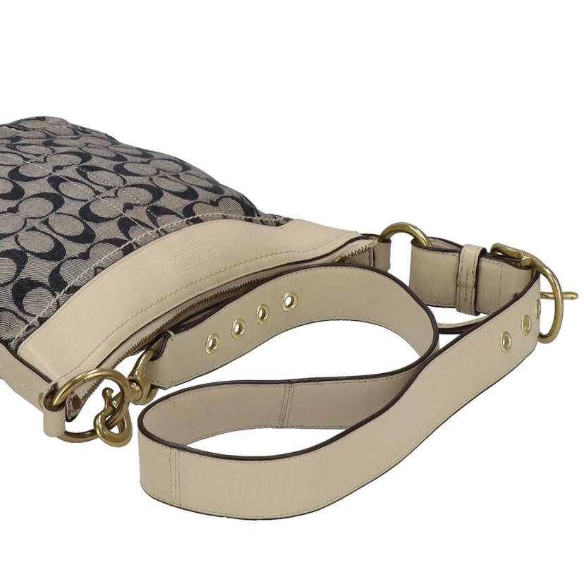 COACH コーチ/シグネチャーミディアムダッフルショルダー/F10403//B0994/Bランク/75