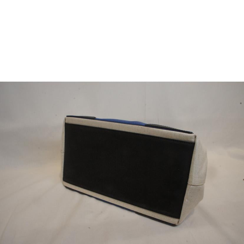 BARENCIAGA バレンシアガ/ネイビーカバスS/バイカラーキャンバストート/339933.9773//002123/ABランク/92