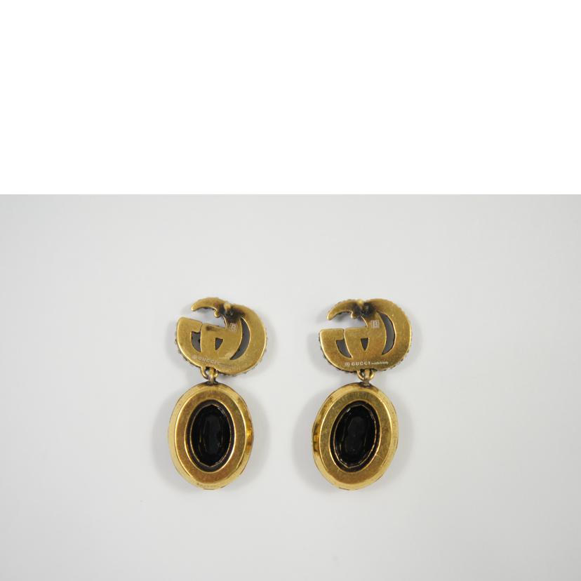 GUCCI グッチ/ラインストーンGGピアス//ABランク/75