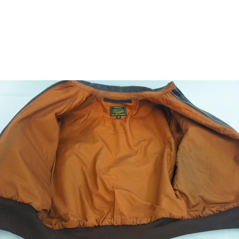 GIBSON&BARNES ギブソンアンドバーンズ/TYPE A-2 MARK41 DBR/GB-01//ABランク/09