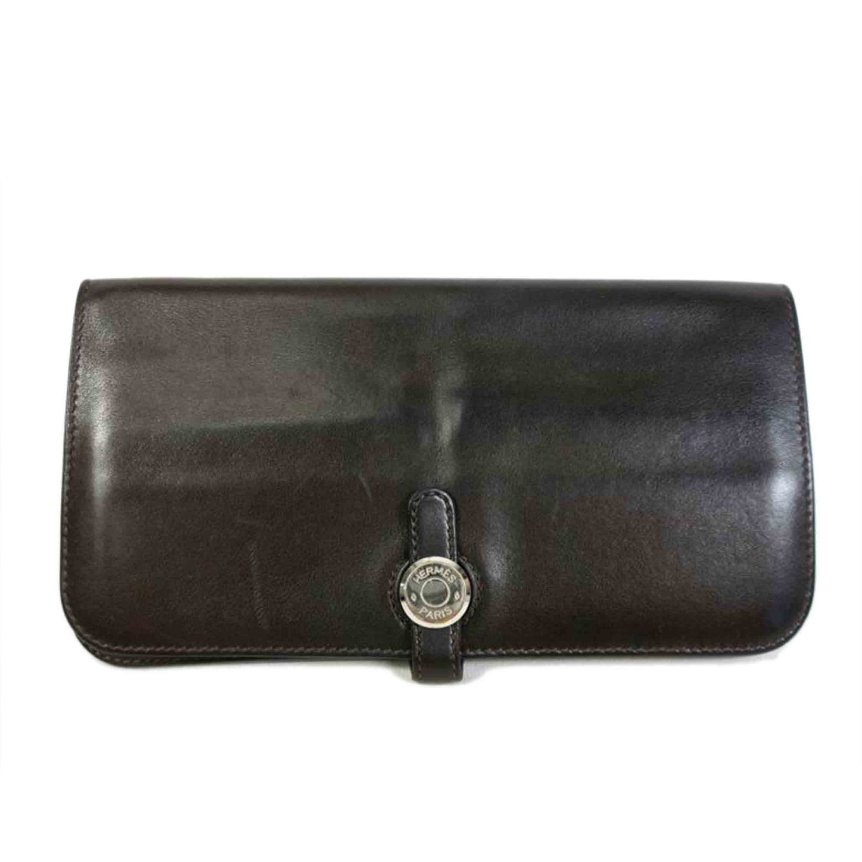 HERMES エルメス/ドゴンロング 長財布//□O(*****/Bランク/70