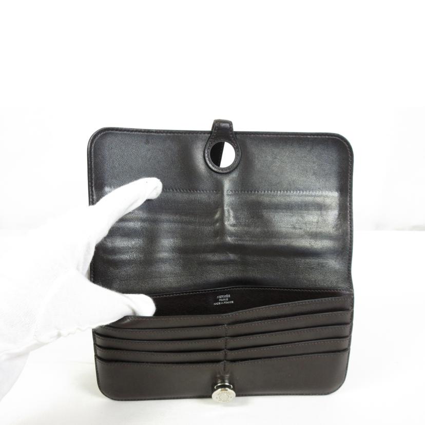 HERMES エルメス/ドゴンロング 長財布//□O(*****/Bランク/70