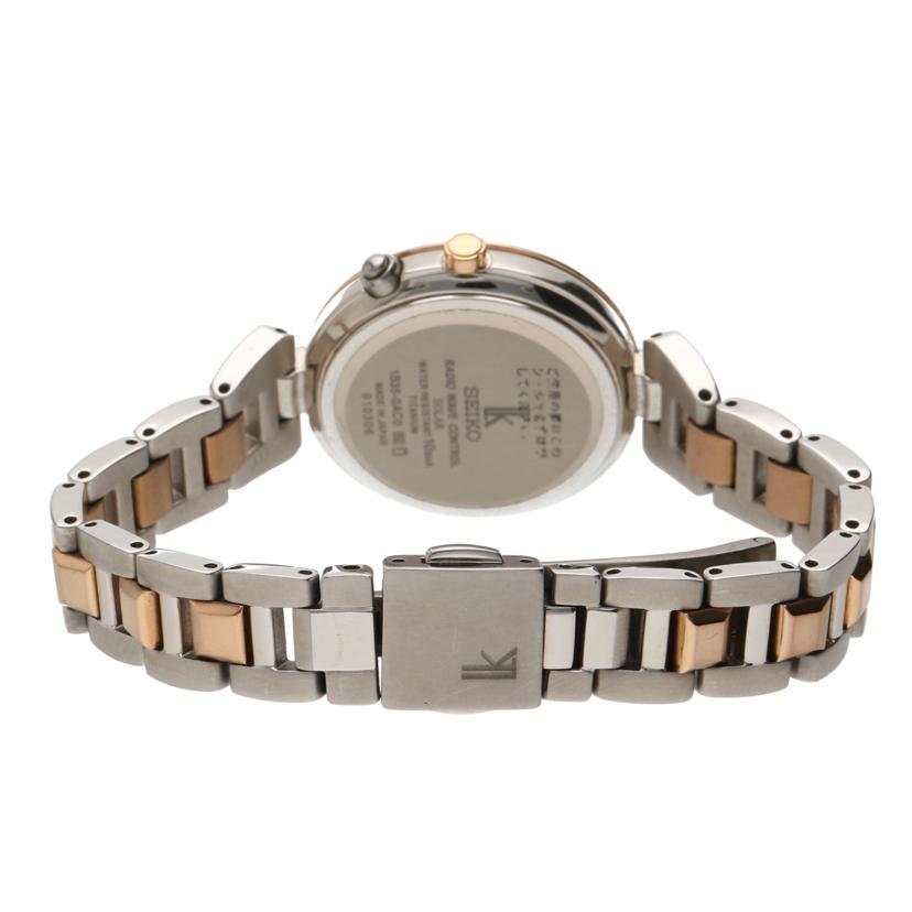 SEIKO セイコー/ルキアレディダイヤ電波ソーラー/チタン/1B35-0AD0//910306/Aランク/75