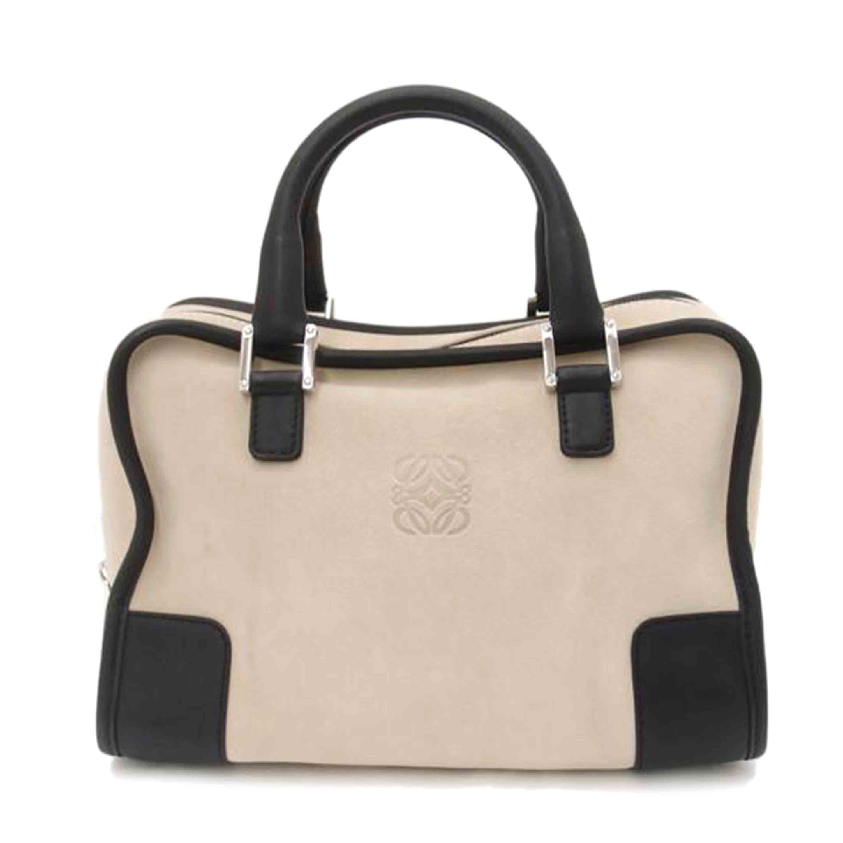LOEWE ロエベ アナグラム ボストンバッグ ベージュ レディース ブランド LOEWE ロエベ ハンドバッグ ミニボストンバッグ レディース