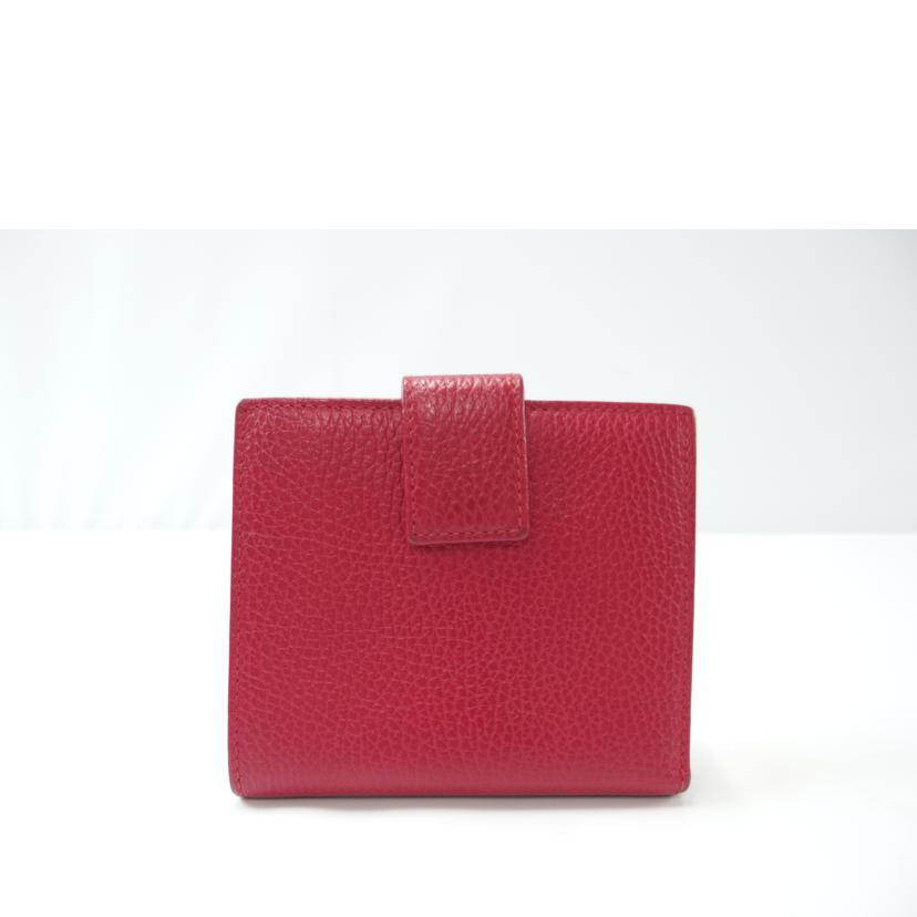 GUCCI グッチ/GGプチマーモントレザーコンパクトウォレット/456122//496334/Bランク/83