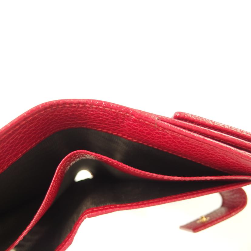 GUCCI グッチ/GGプチマーモントレザーコンパクトウォレット/456122//496334/Bランク/83