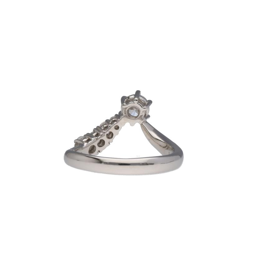 Pt900/PTダイヤリング0.41/0.32#13/9264752024207//0.41/0.32/Aランク/75