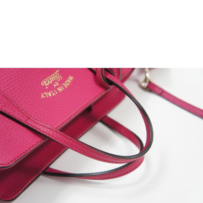 GUCCI グッチ/スイングミニレザー2Wayショルダー/368827//213048/Aランク/75
