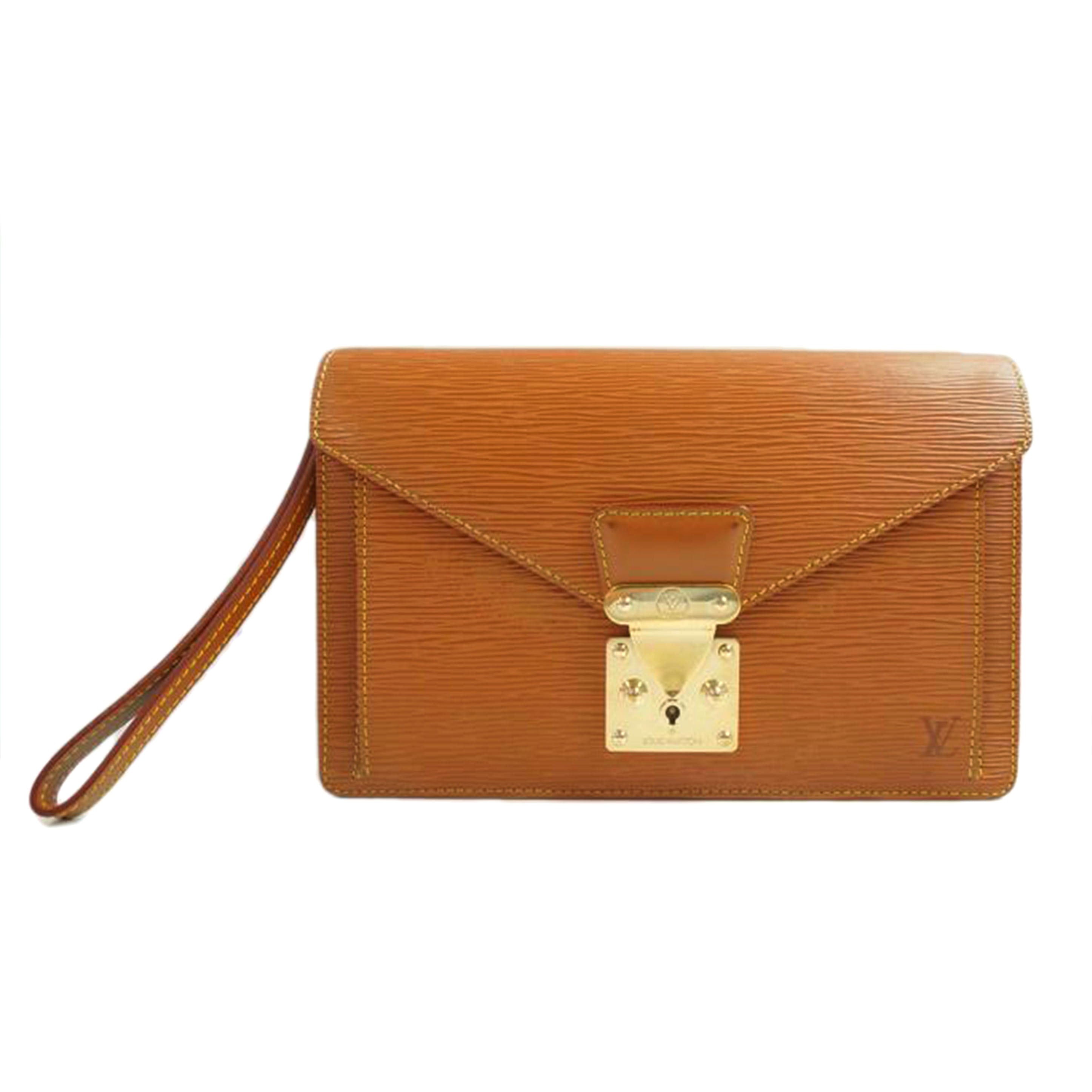 LV ルイ・ヴィトン/ポシェット・セリエ・ドラゴンヌ/エピ/ゴールド/カギ欠品/M52618//VI0050/Cランク/83