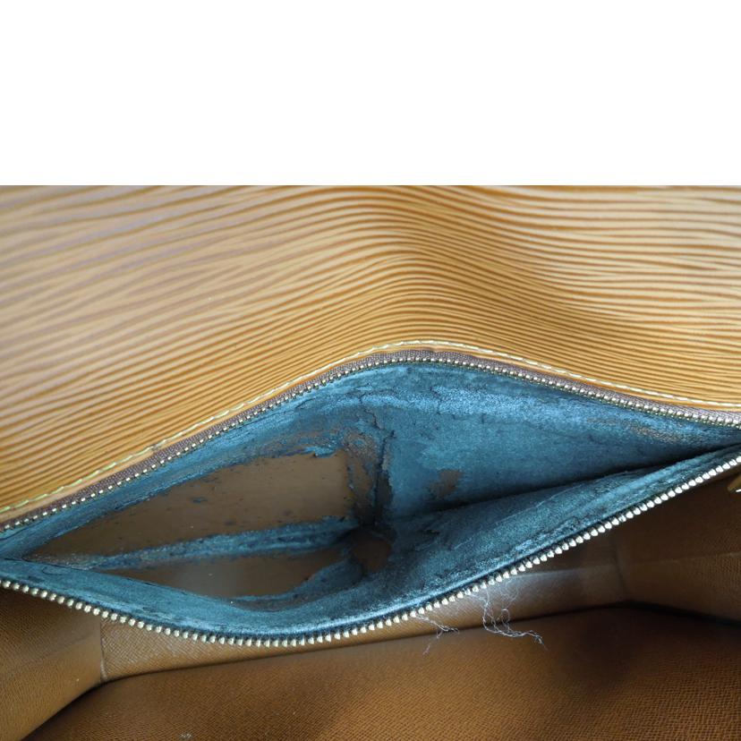 LV ルイ・ヴィトン/ポシェット・セリエ・ドラゴンヌ/エピ/ゴールド/カギ欠品/M52618//VI0050/Cランク/83