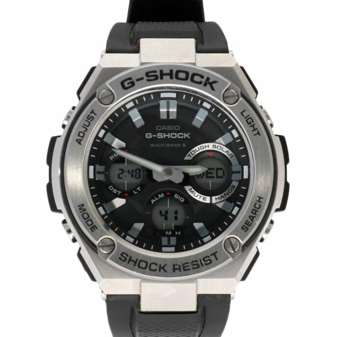 CASIO カシオ/G-SHOCK/G-STEEL/電波ソーラー/GST-W110-1AJF//002A192G/Bランク/79