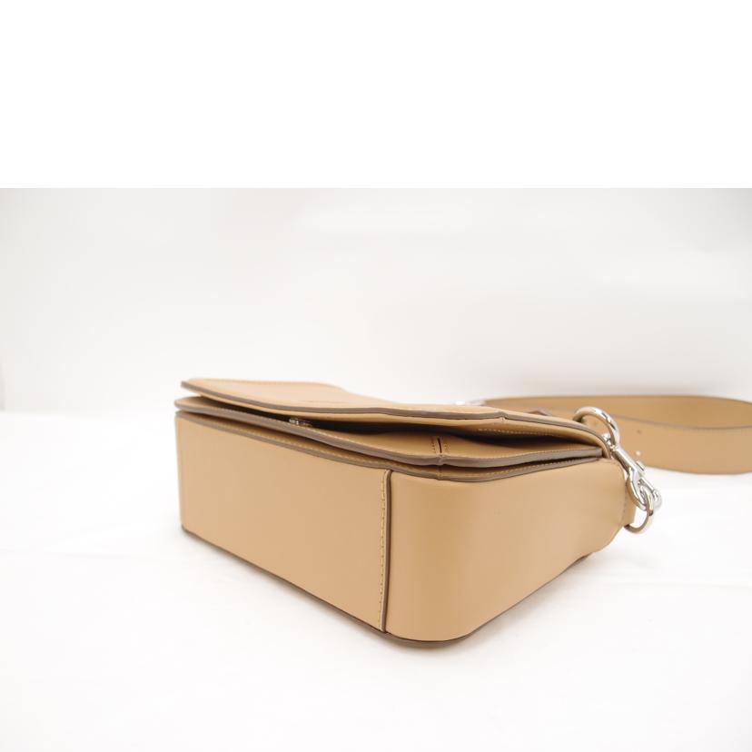 MARC JACOBS マークジェイコブス ショルダーバッグ 斜め掛け 肩掛け レディース/レザーショルダー/ベージュ//Aランク/69