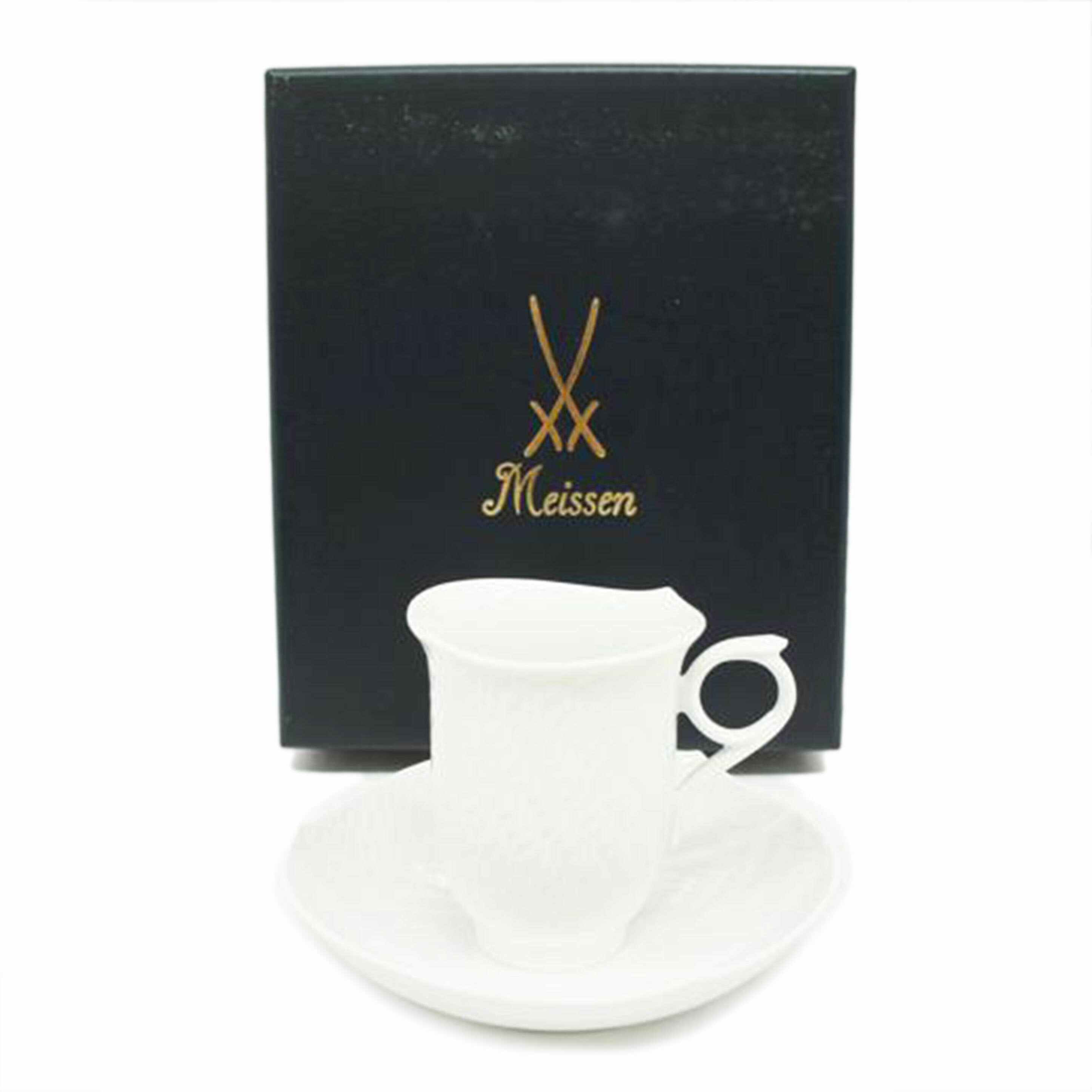 Meissen マイセン/波の戯れ コーヒーカップ&ソーサー//SAランク/05