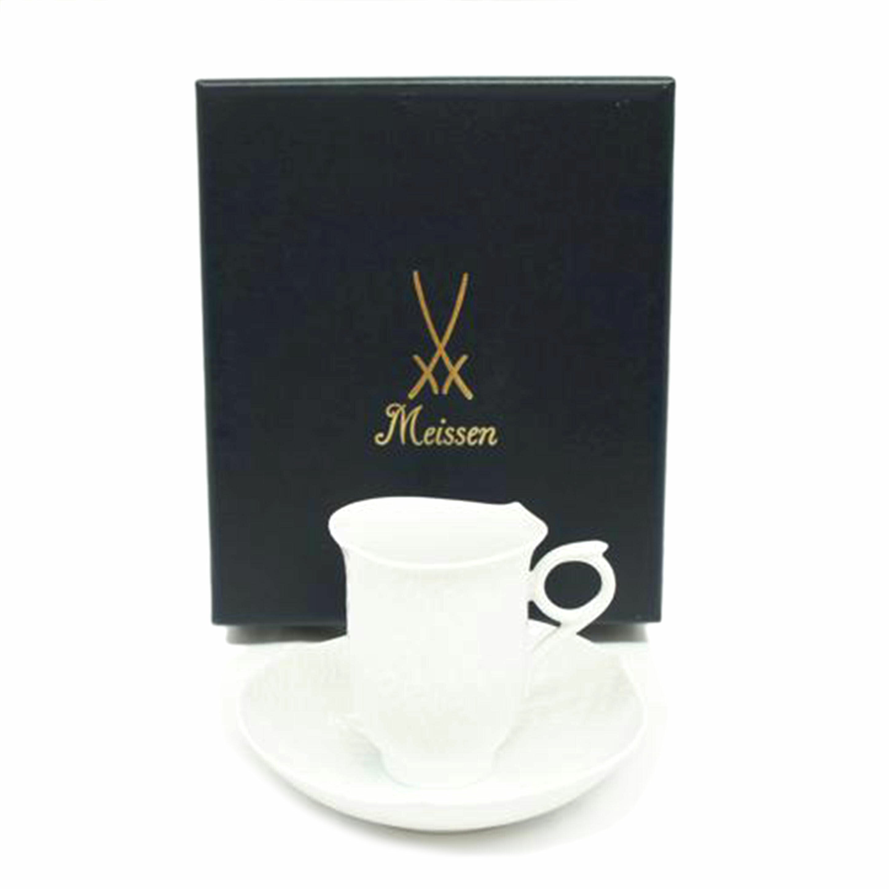 Meissen マイセン/波の戯れ コーヒーカップ&ソーサー//SAランク/05