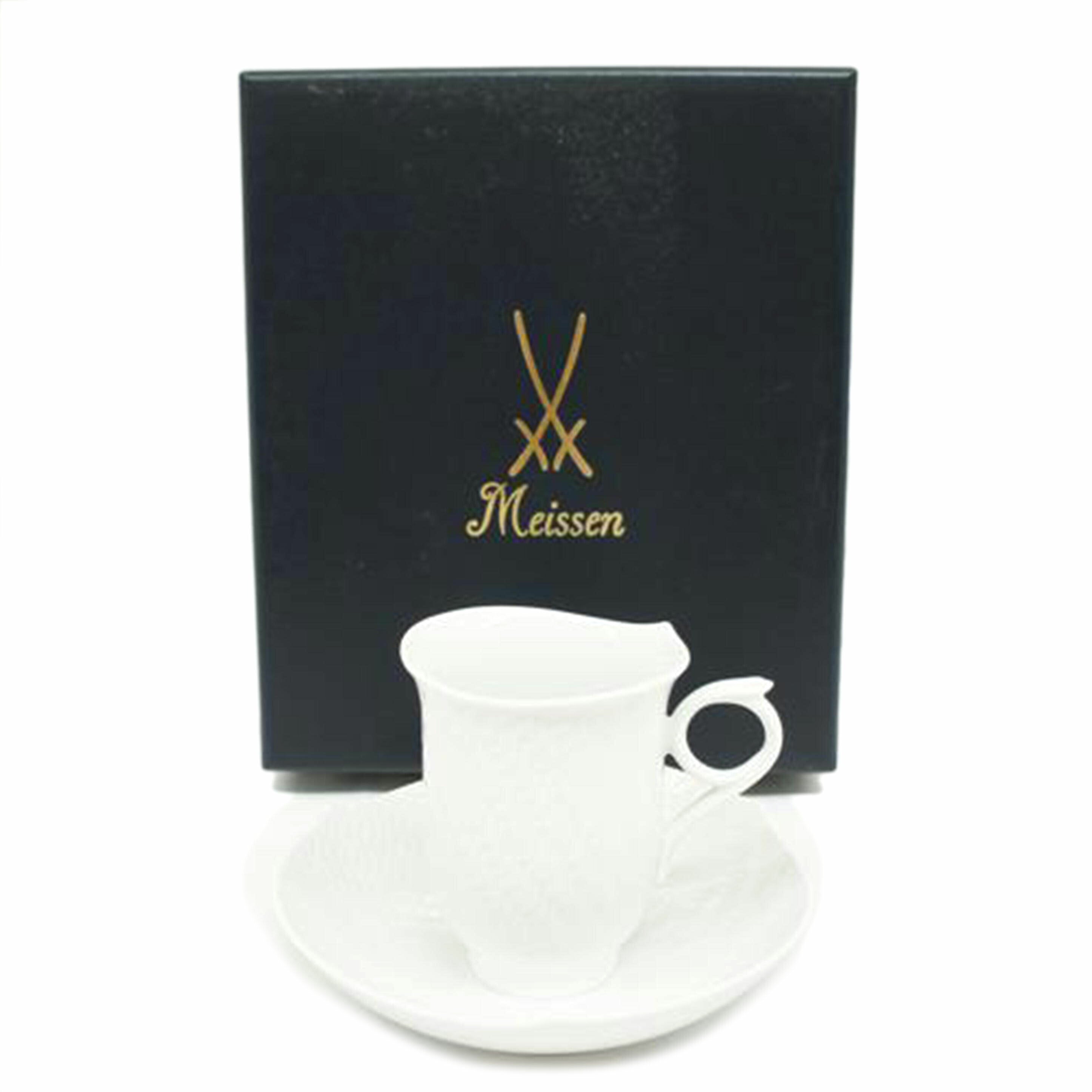 Meissen マイセン/波の戯れ コーヒーカップ&ソーサー//SAランク/05