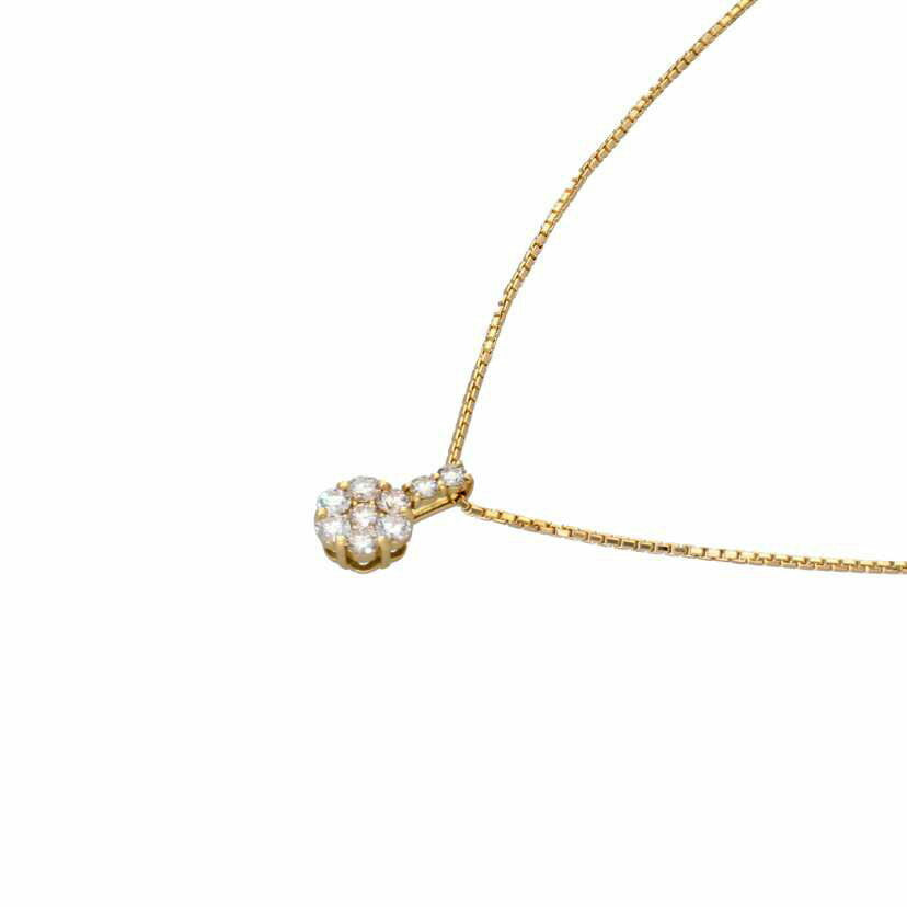 / K18ダイヤネックレス0.70ct//Aランク/75
