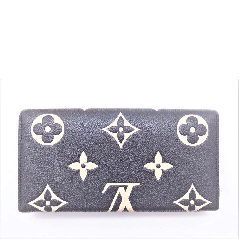 LOUIS VUITTON ルイ・ヴィトン/ポルトフォイユ・サラ/モノグラムアンプラント/バイカラー/M80496//RFID/ABランク/91