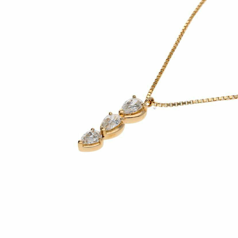 /◎K18ダイヤネックレス1.00ct//Aランク/75