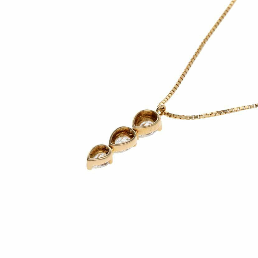 /◎K18ダイヤネックレス1.00ct//Aランク/75