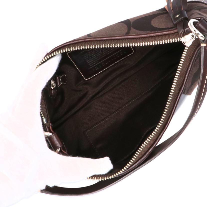 COACH コーチ/シグネチャー異素材切替ハンドバッグ/10259//E06*/ABランク/09