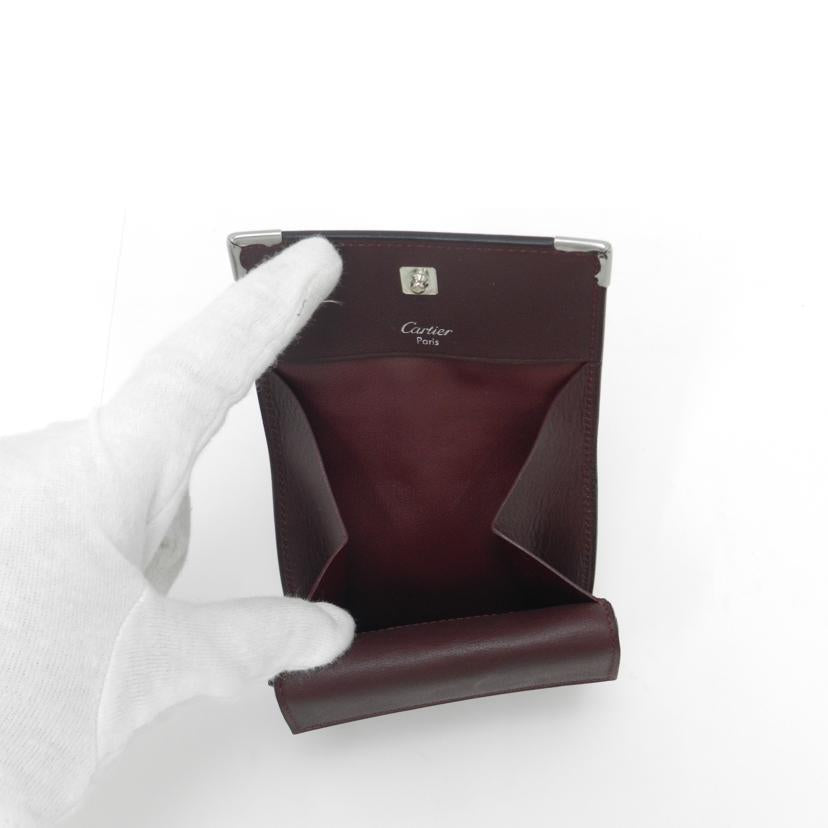 Cartier カルティエ 黒 小銭入れ メンズ /カボションコインケース/ブラック/L3000571//ECSE/SAランク/69