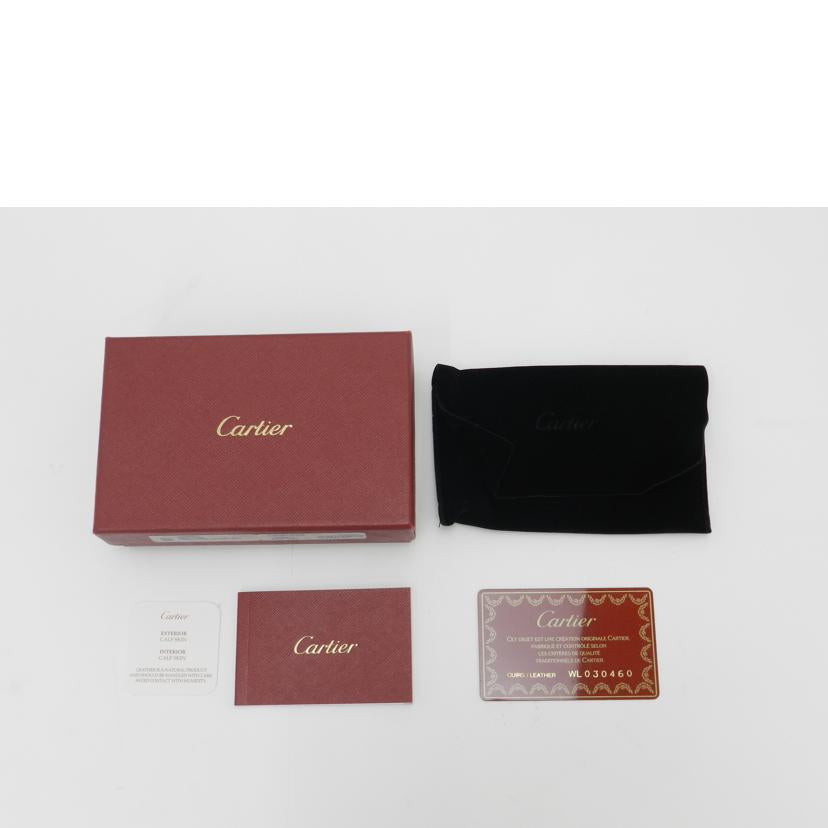 Cartier カルティエ 黒 小銭入れ メンズ /カボションコインケース/ブラック/L3000571//ECSE/SAランク/69
