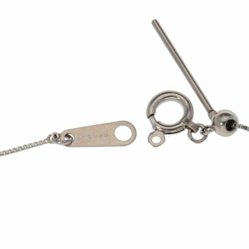 / PT999ダイヤネックレス0.30ct//Aランク/75