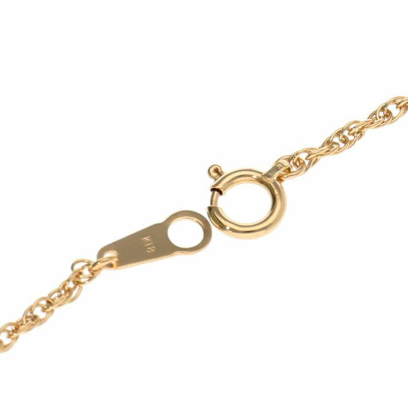 / K18ダイヤネックレス0.50ct//Aランク/75