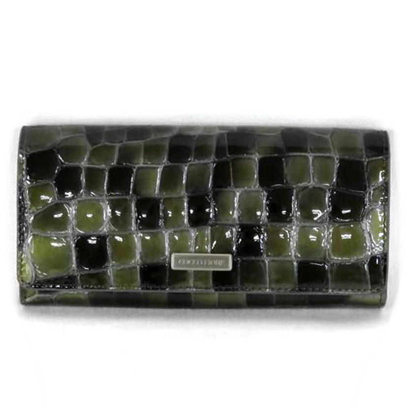 COCCO FIORE コッコフィオーレ/ロングウォレット/シャンパングレー//SAランク/81