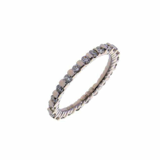 / K18WGダイヤリング0.63/#11//Aランク/75