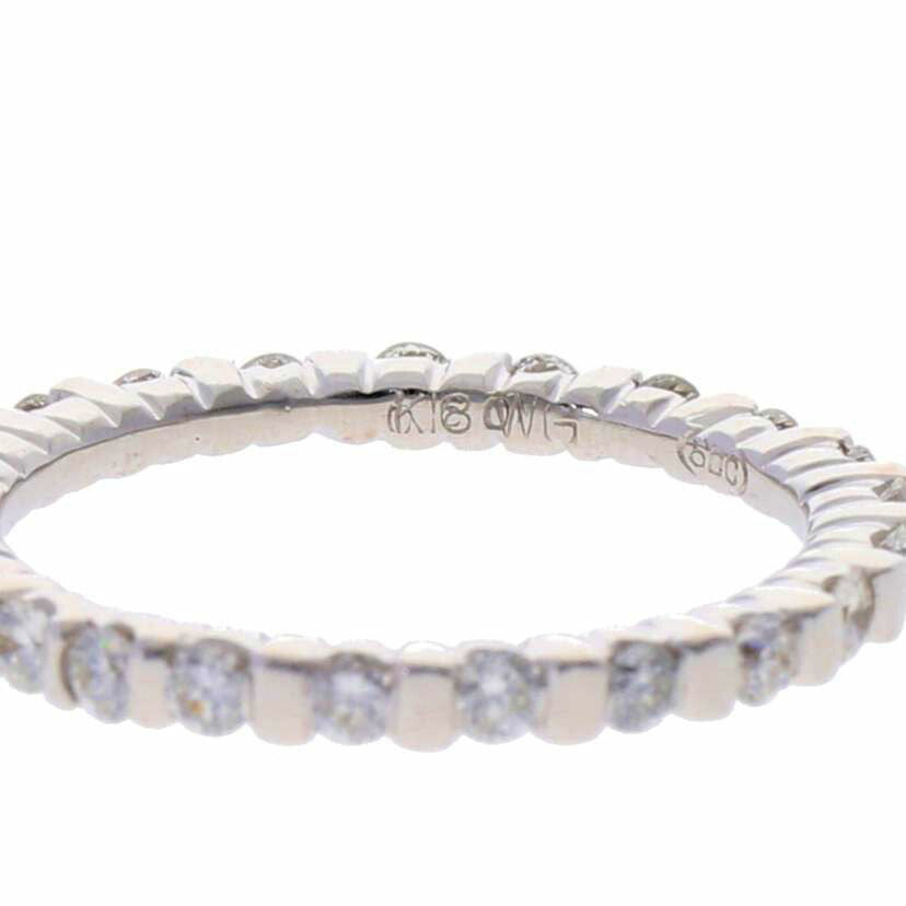 / K18WGダイヤリング0.63/#11//Aランク/75