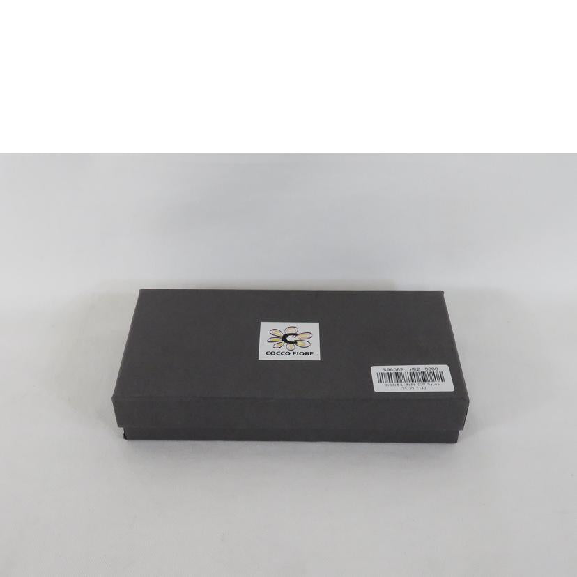 COCCO FIORE コッコフィオーレ/ロングウォレット/ラベンダー//SAランク/81