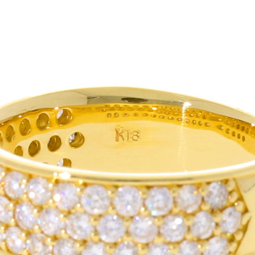 / K18ダイヤリング1.15ct//Aランク/75