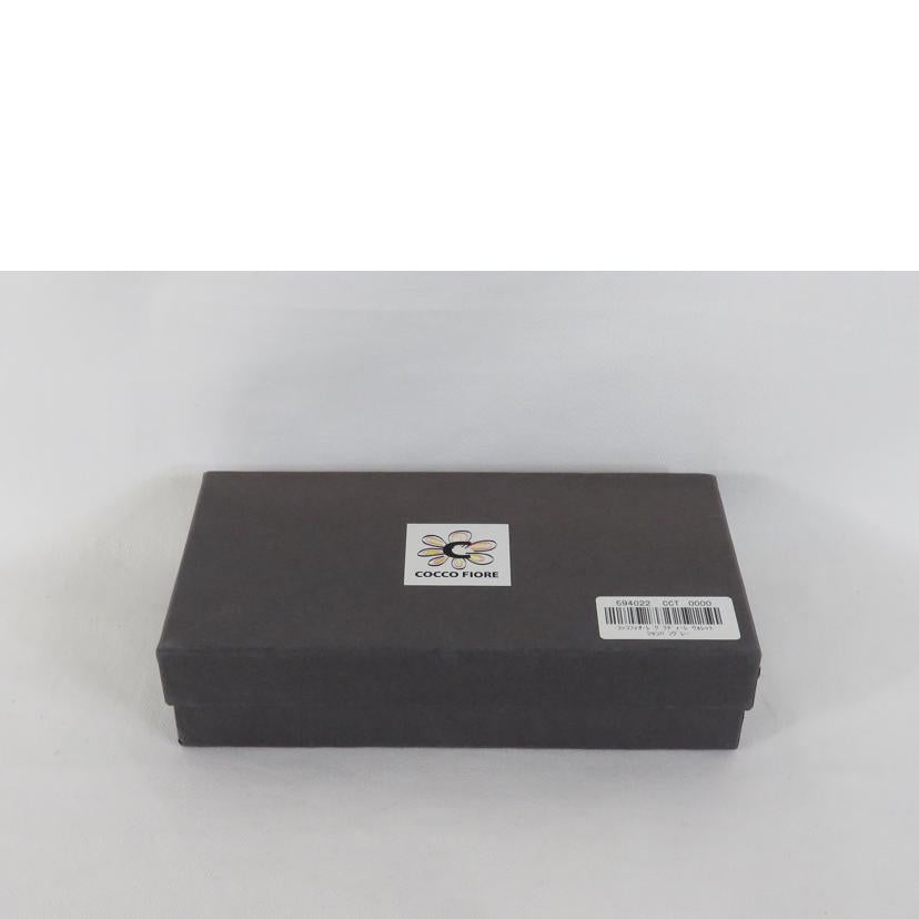 COCCO FIORE コッコフィオーレ/ロングウォレット/シャンパングレー//SAランク/81