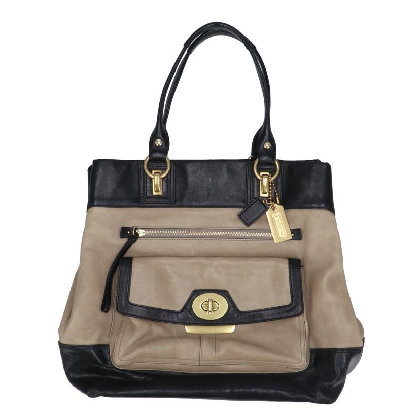 COACH コーチ/ペネロペスペクテーターレザートートバッグ/13158//J08**/Bランク/09