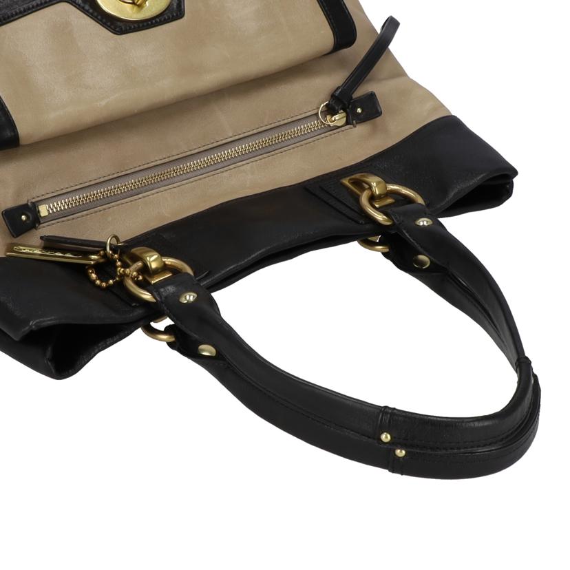 COACH コーチ/ペネロペスペクテーターレザートートバッグ/13158//J08**/Bランク/09