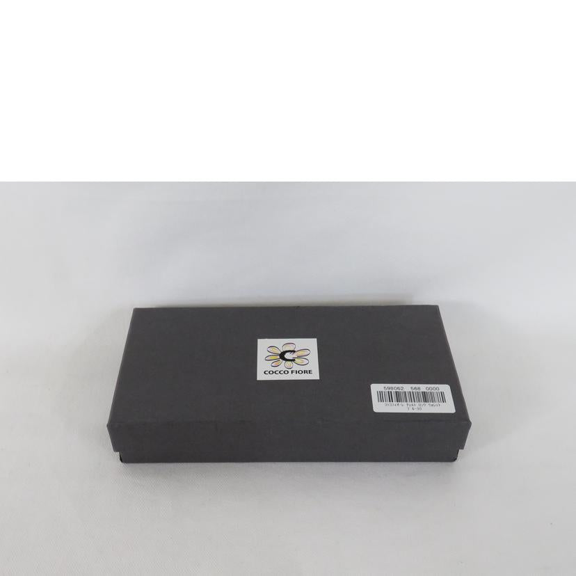 COCCO FIORE コッコフィオーレ/ロングウォレット/ブルー//SAランク/81