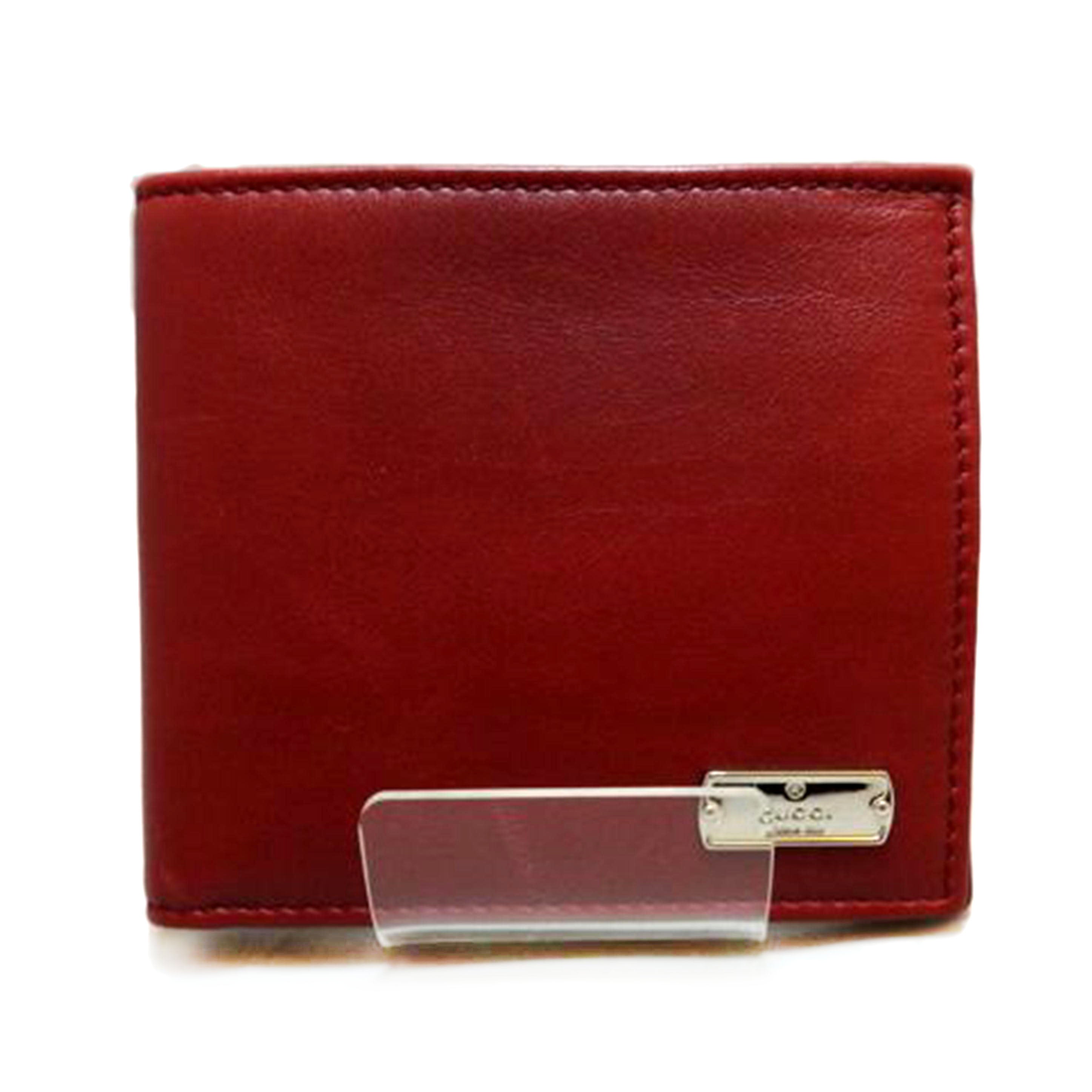 GUCCI GUCCI/二つ折レザー財布/322134//0416/ABランク/95