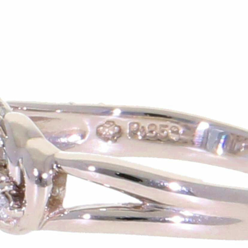 Pt850/Pt850アクアマリンリング#11/4.2//1.40/0.06/Aランク/75