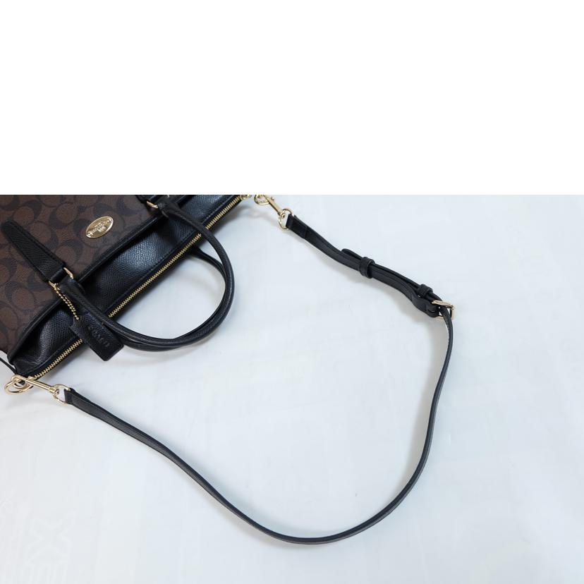COACH コーチ/ラグジュアリーシグネチャーモルガンサッチェル/F34617//M1493/Bランク/71