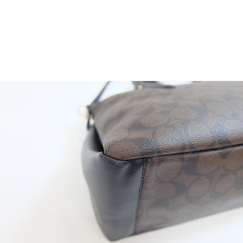 COACH コーチ/ラグジュアリーシグネチャーモルガンサッチェル/F34617//M1493/Bランク/71